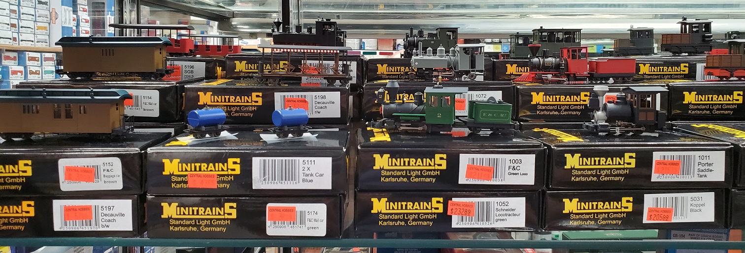 Left Side of MinitrainS Display